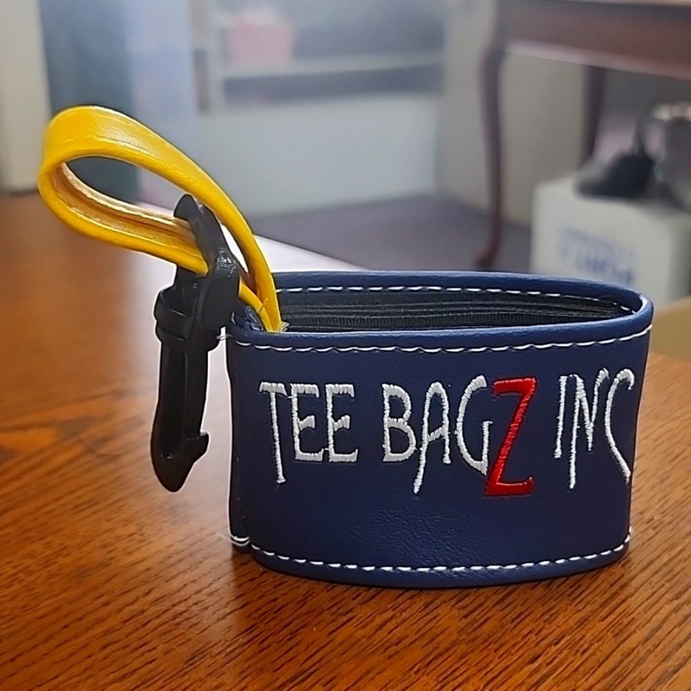 Golf tee holder clip